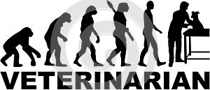 Evolution veterinarian vector