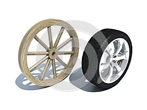 Evolution of wheel