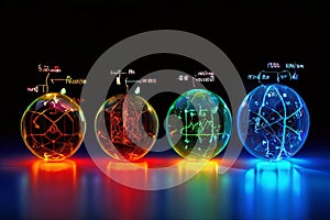 evolving equations mathematical equations gradually transforming
