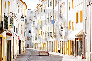 Evora old town in Portugal