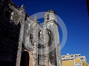 The Ex Templo De San Jose in the walled city of Campeche