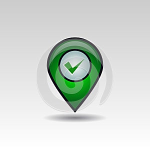 Exact location icon