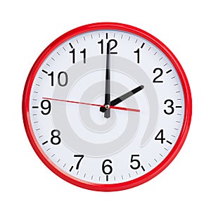 Exactly two on round clock face