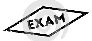 Exam rubber stamp