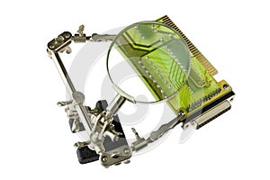 Examining electronic board