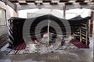 Example of Bedouin tent