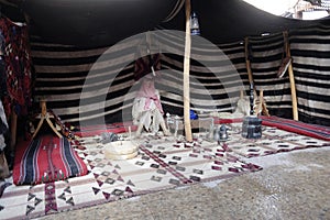 Example of Bedouin tent