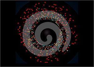 An example of DNA fingerprinting 10 individuals are tested for 6 loci scientifically accurate