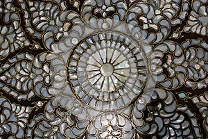 Example of Mother of Pearl inlays art