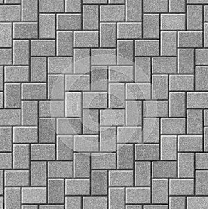 Herringbone pattern paving seamless texture photo