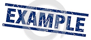 Example stamp