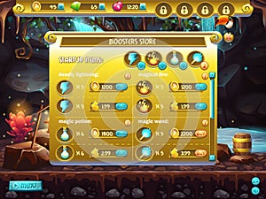 Example of store sales boosters for computer games