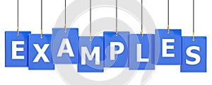 Examples tag banner photo