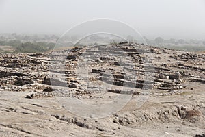 Excavated Harappa Civilization photo