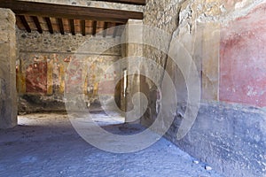 The excavated ruins from House of Thermopolium