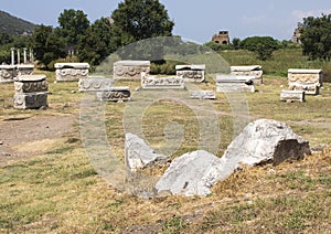 Excavated sarcophagi, Ephesus