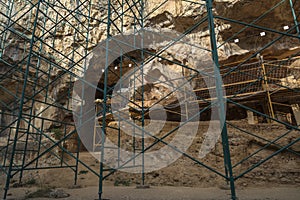 EXCAVATION AT ATAPUERCA