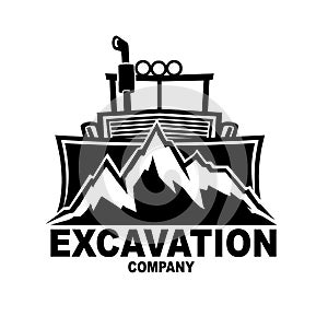 Excavation company logo