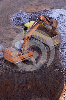 Excavation and loading