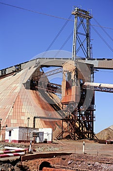 Excavation metal outdoor mine Riotinto
