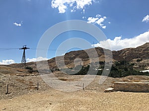 Excavations of Ancient Jericho in Palestine. photo