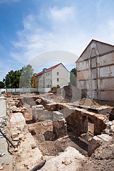 Excavations, Frankfurt (Oder)