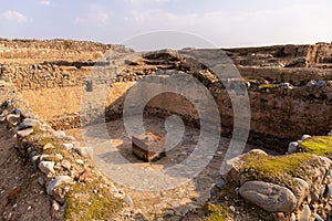 Excavations of the old city of Shamkir. The city of Shamkir. Azerbaijan photo