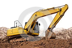 Excavator backhoe