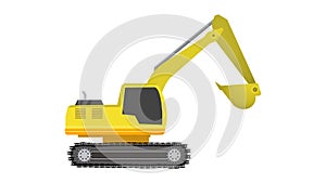 Excavator, Backhoe digging, Construction machinery, tractor