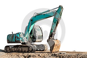 Excavator backhoe