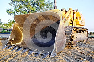 Excavator bulldozer
