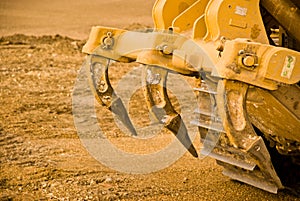 Excavator clamps photo