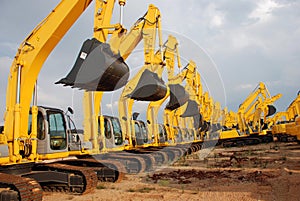 Excavator Construction Equipment photo