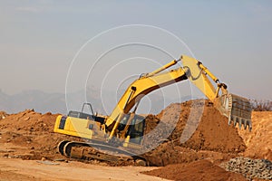 Excavator grab