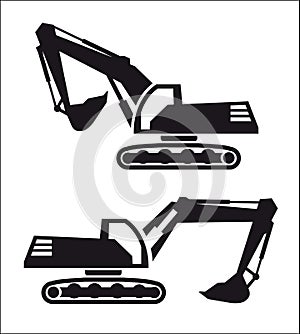 Excavator icon