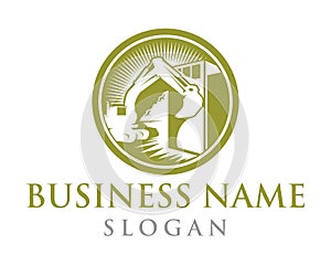 Excavator logo image