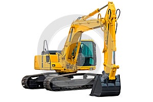 Excavator with Long Arm photo