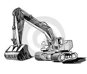 Excavator machine