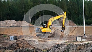 Excavator operation