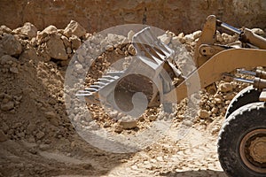 Excavator shovel