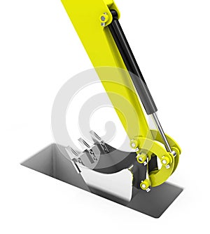 The excavator shovel