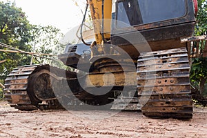 Excavator tracks industrial