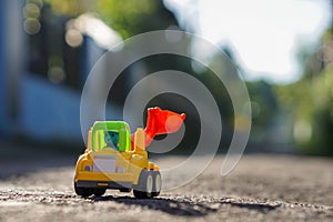 Excavator truck diecast toys