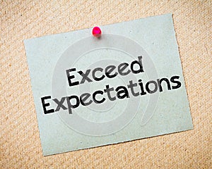 Exceed Expectations photo