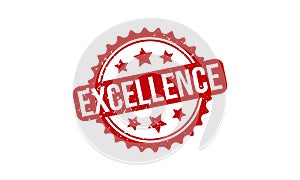 Excellence Stamp Seal Vector Illustration