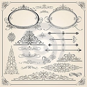 Excellent Calligraphic Frames