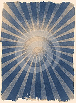 Excellent sun rays vintage grunge framed background