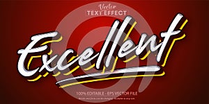 Excellent text effect, editable sport text style