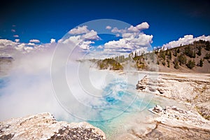 Excelsior Geyser Crater photo