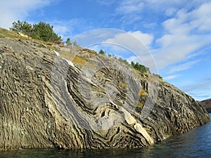Exceptional stone in Skjerstadfjorden